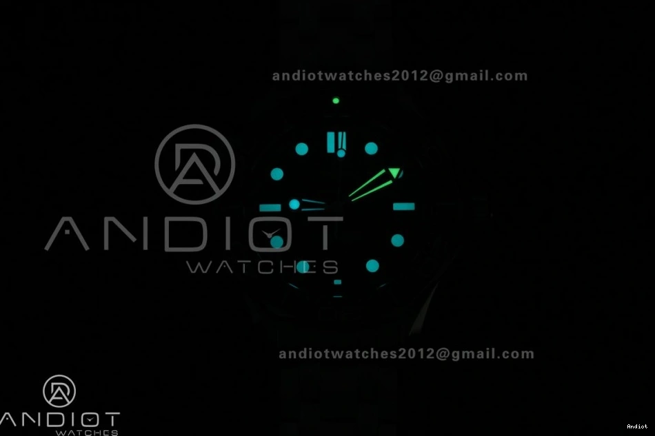 Asian V4 1:1 Green Dial Seamaster Best VSF Clone Edition Bezel Green 300M Ceramic Bracelet Super 8800 On Diver SS 1219